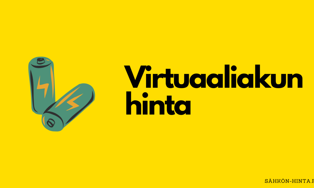 Virtuaaliakun hinta